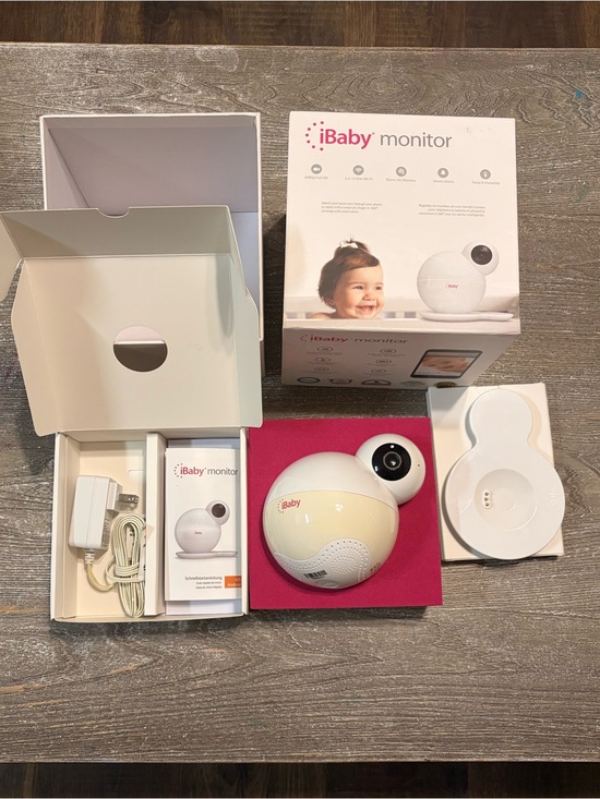 Other - iBaby Baby Monitor - White and Cream Nursery Camera